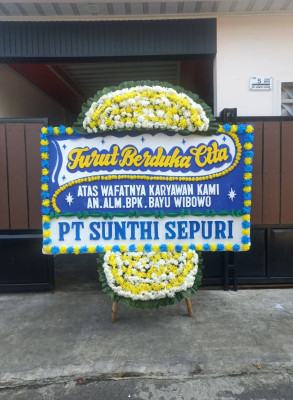 Papan Bunga Duka di Padurenan